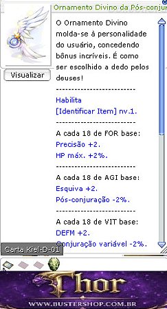 Ornamento Divino da Pós Conjuração