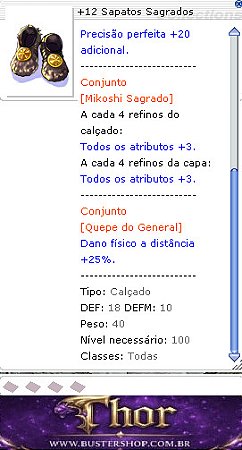 +12 Sapatos Sagrados