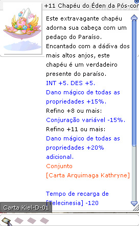 +11 Chapéu do Éden da Pós-conjuração