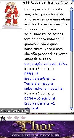 +12 Roupa de Natal do Antonio Alto Risco