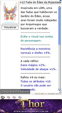 +12 Fada do Éden da Majestade