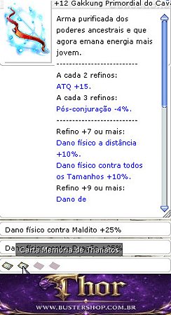 +12 Gakkung Primordial do Cavaleiro do Impacto
