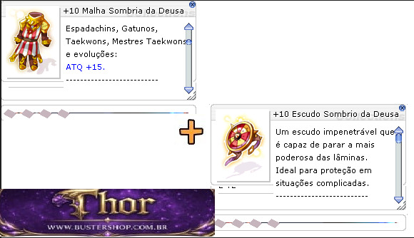 +10 Combo Sombrio da Deusa