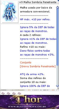 +9 Malha Sombria Penetrante