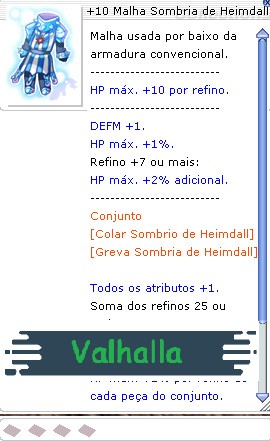 +10 Malha Sombria de Heimdall