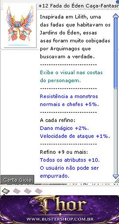 +12 Fada do Éden Caça-Fantasma