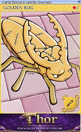 Carta Besouro-Ladrão Dourado