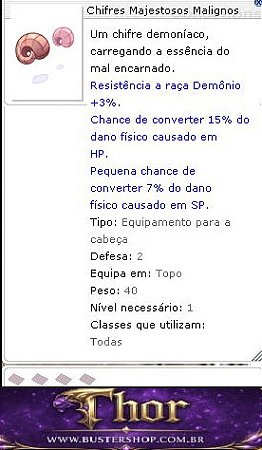 Chifres Majestosos Malignos