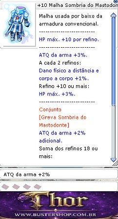 +10 Malha Sombria do Mastodonte