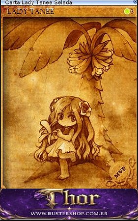 Carta Lady Tanee Selada