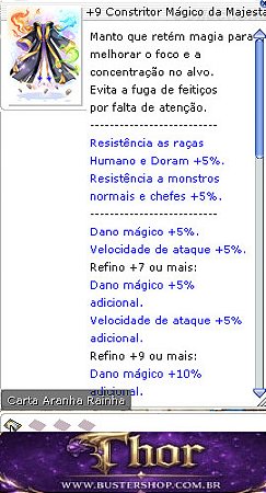 +9 Constritor Mágico da Majestade