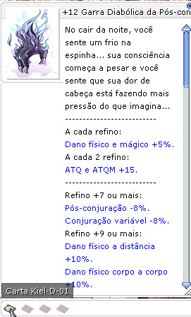 +12 Garra Diabólica da Pós-conjuração