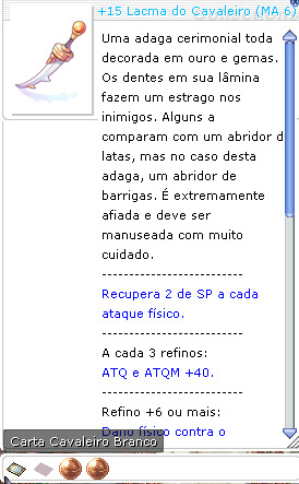 +15 Lacma do Cavaleiro MA5