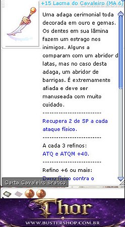 +15 Lacma do Cavaleiro MA5