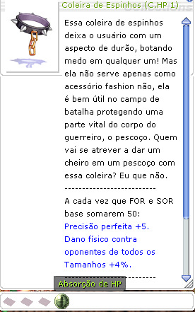 Coleira de Espinho C.HP1