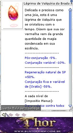 Lágrima de Valquíria do Brado Retumbante