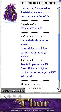 +14 Algazzara do Alto Risco