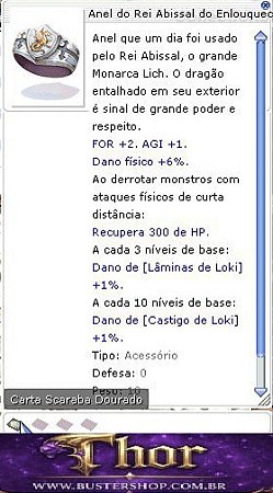 Anel do Rei Abissal do Enlouquecido