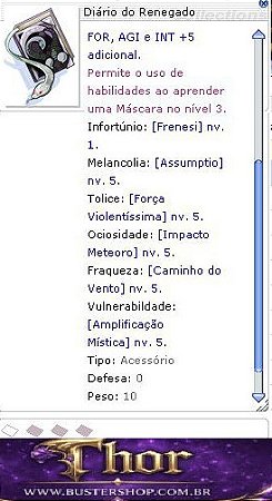 Diário do Renegado [1]