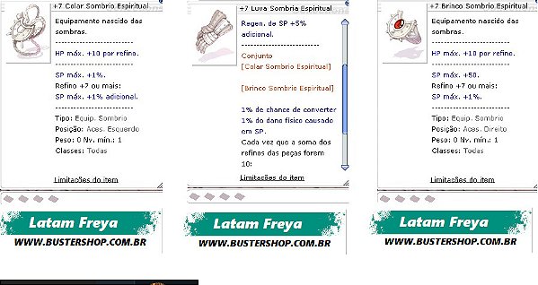 +7 Combo Sombrio Espiritual