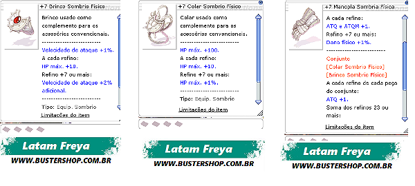 +7 Combo Sombrio Físico