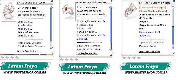 +7 Combo Sombrio Mágico