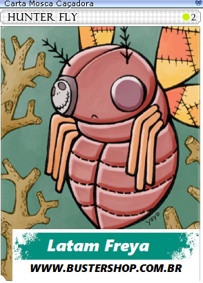 Carta Mosca Caçadora