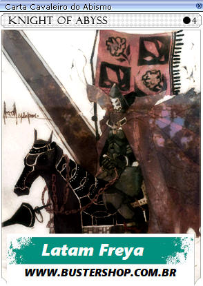 Carta Cavaleiro do Abismo