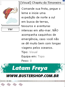[Visual] Chapéu do Timoneiro