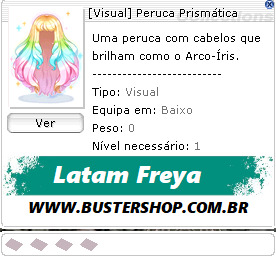 [Visual] Peruca Prímática