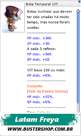 Bota Temporal VIT