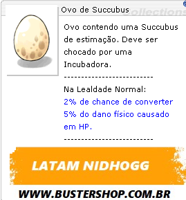 Ovo de Succubus