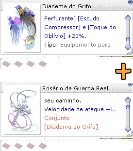 Combo Diadema do Grifo + Rosário da Guarda Real