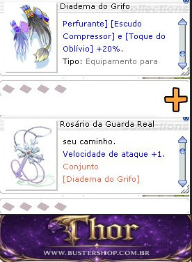 Combo Diadema do Grifo + Rosário da Guarda Real