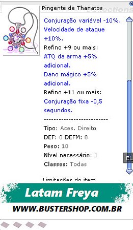 Pingente de Thanatos
