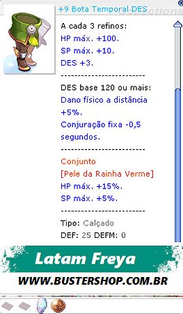 +9 Botas Temporais DES Eufuria MA4
