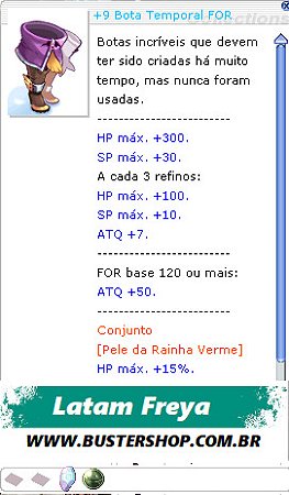+9 Botas Temporais FOR Eufuria e Espírito Lutador 7