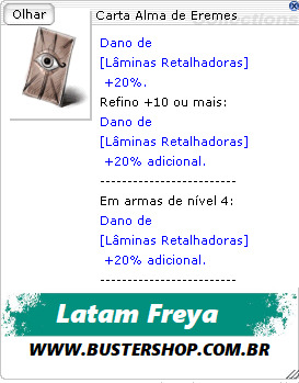 Carta Alma de Eremes