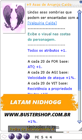 +9 Asas de Arcanjo Caído [1] PE 5 4 4