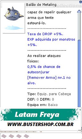 Balão de Metaling