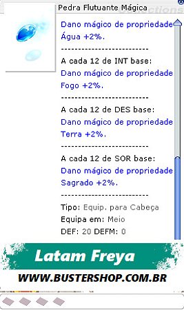 Pedra Flutuante Mágica