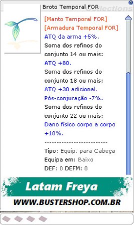 Broto Temporal FOR