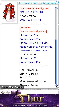 +13 Vestimenta Exuberante [1] do Alto Risco RS 2 RS 3