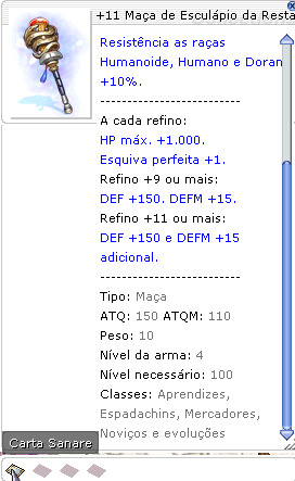+11 Maça de Esculápio [1]