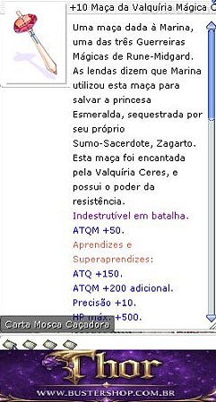 +10 Maça da Valquíria Cabal Quád