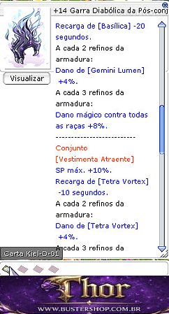+14 Garra Diabólica da Pós-Conjuração