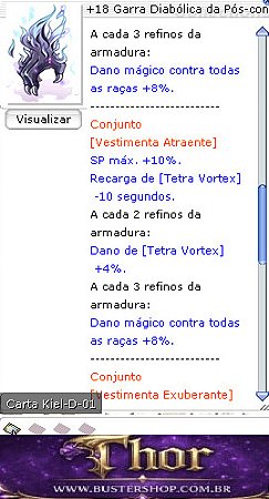 +18 Garra Diabólica da Pós-Conjuração