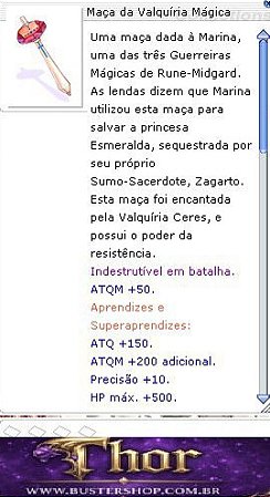 Maça da Valquíria Mágica [4]