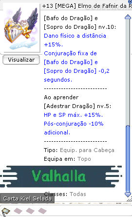 +13 [MEGA] Elmo de Fafnir [1] Kiel Selada