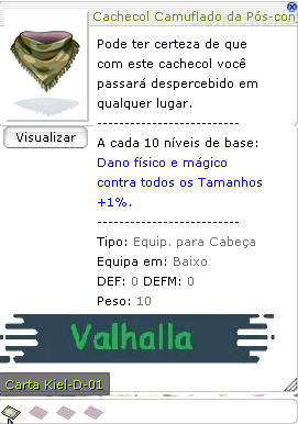 Cachecol Camuflado da Pós-Conjuração